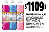 Poett - LIMPIADOR LIQUIDO