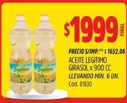 Legítimo - ACEITE