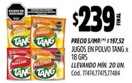 Tang - JUGOS EN POLVO