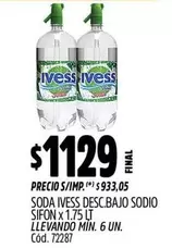 Ivess - SODA DESC.BAJO SODIO