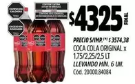 Coca cola - COLA ORIGINAL