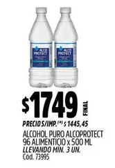 Alco - ALCOHOL PURO ALCOPROTECT