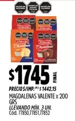 Valente - MAGDALENAS