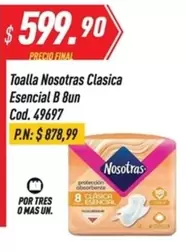 Nosotras - Clasica Esencial B 8un Cod. 49697