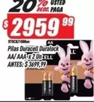 Duracell - DuralockT AA/AAA x 2 Un
