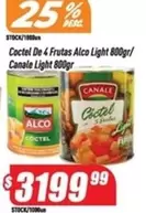 Alco - Coctel De 4 Frutas