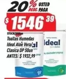 Ideal - Toallas Humedas