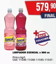 Esencial - LIMPIADOR ESENCIAL