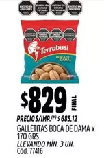 Terrabusi - GALLETITAS BOCA DE DAMA