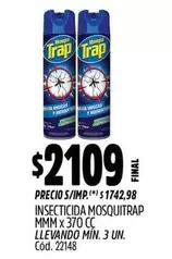 Trap - INSECTICIDA MOSQUITRAP
