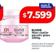 Elvive - Masc capilar glycolic gloss