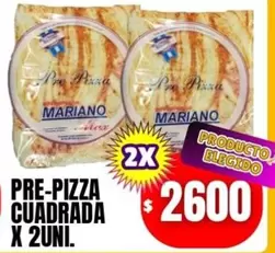 Pro - PRE-PIZZA CUADRADA