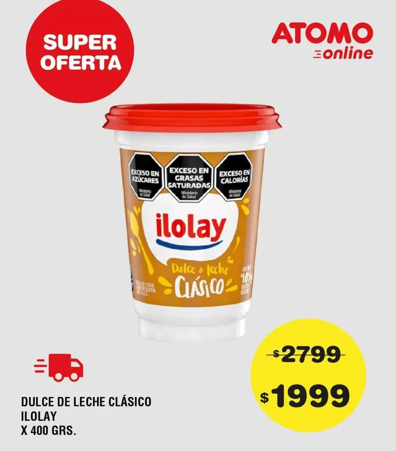 Ilolay - DULCE DE LECHE CLÁSICO