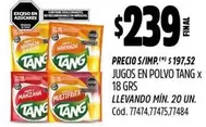 Tang - JUGOS EN POLVO