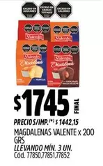 Valente - MAGDALENAS