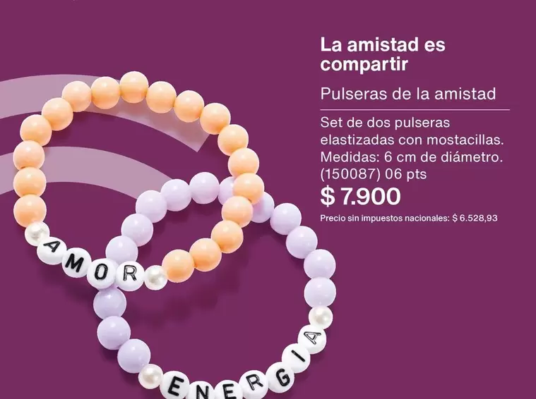 Amor - Pulseras de la amistad
