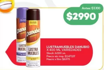 Danubio - LUSTRAMUEBLES