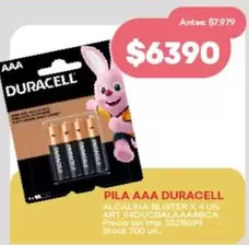 Duracell - PILA AAA