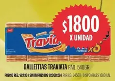 Traviata - GALLETITAS TRAVIATA