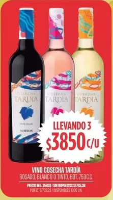 Norton - VINO COSECHA TARDIA