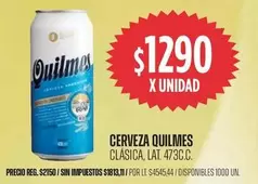 Quilmes - CERVEZA QUILMES