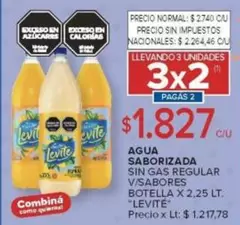 Levité - AGUA SABORIZADA
