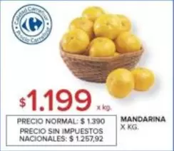 X$ - MANDARINA