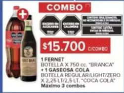 Coca cola - FERNET + GASEOSA COLA