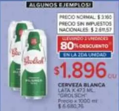 Grolsch - CERVEZA BLANCA