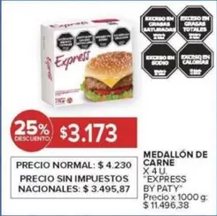 Express - MEDALLÓN DE CARNE