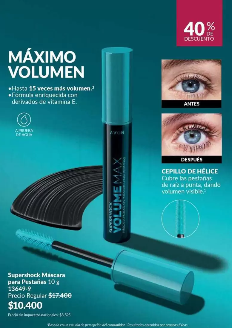 Avon - Supershock Máscara para Pestañas 10 g 13649-9