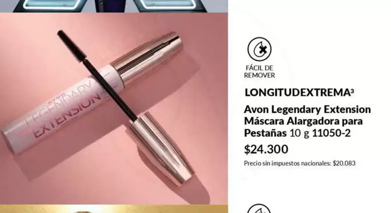 Avon - Legendary Extension Máscara Alargadora para Pestañas 10 g 11050-2