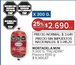 Paladini - MORTADELA MINI