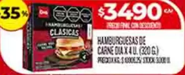 Dia - HAMBURGUESAS CLASICAS