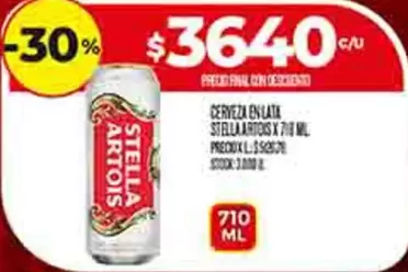 Stella Artois - STELLA ARTOIS X 710 ML