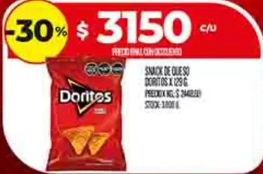 Doritos - SNACK DE QUESO
