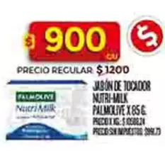 Palmolive - JABON DE TOCADOR NUTRI-MILK