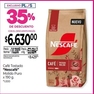 Nescafé - Café Tostado