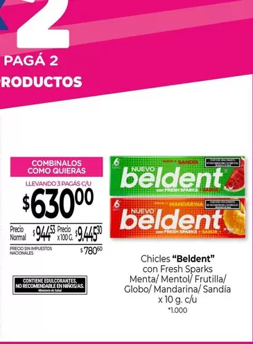 Beldent - Chicles