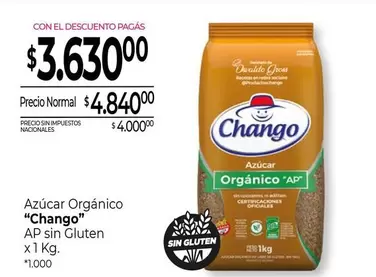 Chango - Azúcar Orgánico