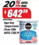 Gran Compra - Yogur  Cremix /Firme