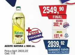 Natura - ACEITE NATURA