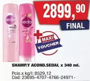 Sedal - SHAMP.Y ACOND