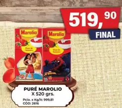 Marolio - PURÉ MAROLIO