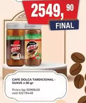 Nescafé - DOLCA TARDICIONAL - SUAVE