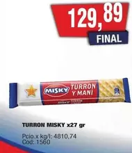Misky - TURRON