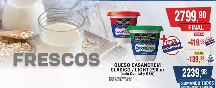 Casancrem - QUESO CASANCREM