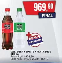 Sprite - COCA / SPRITE / FANTA