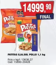 Patitas - GJA.SOL POLLO
