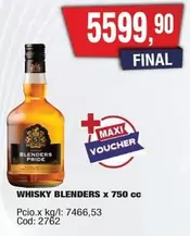 X$ - BLENDERS x 750 cc